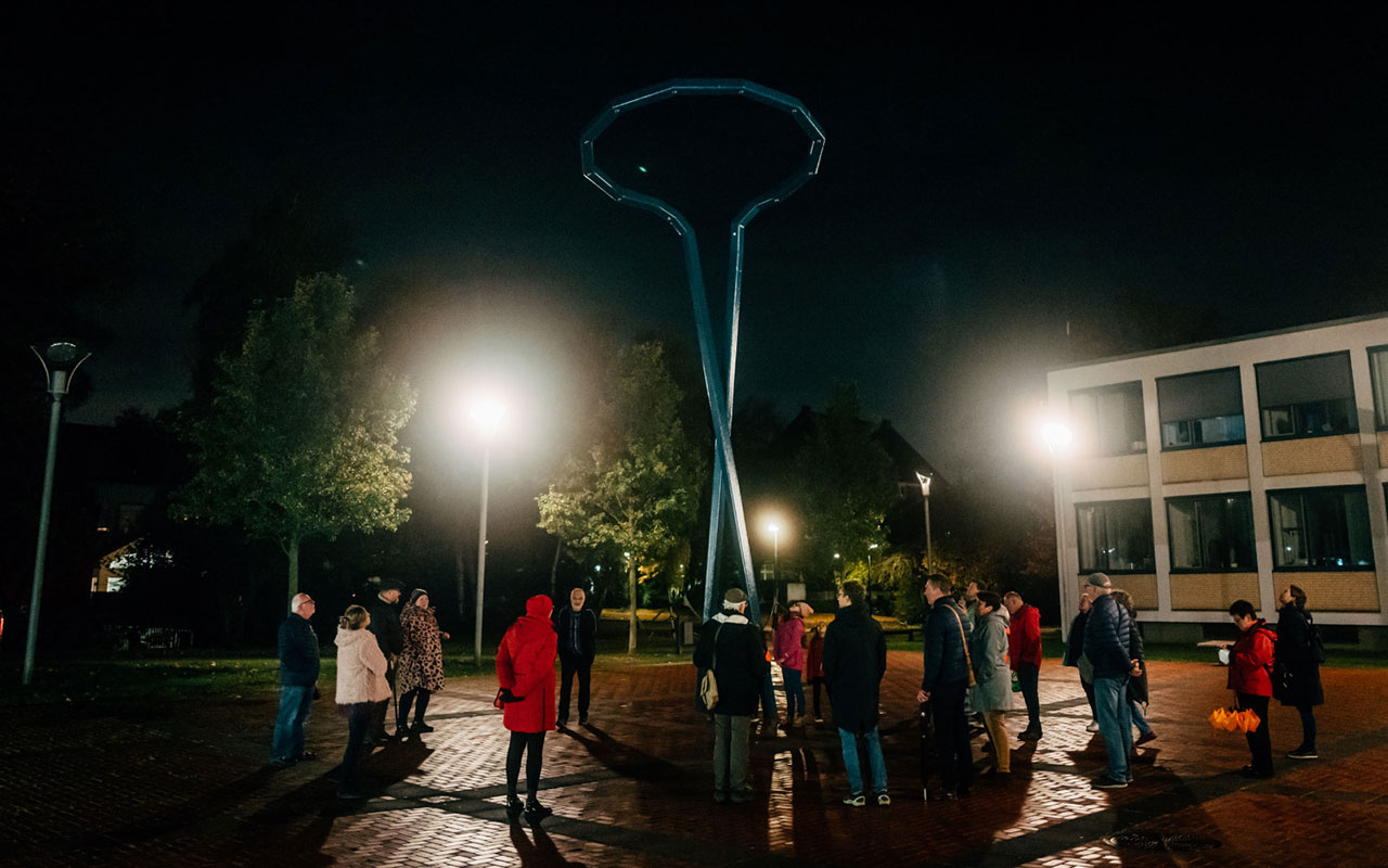 Nacht der Lichtkunst // Foto: Michael Doert mit freundlicher Genehmigung Kulturbüro Lünen